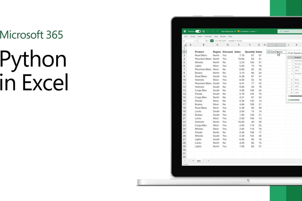 Excel spreadsheet on computer monitor