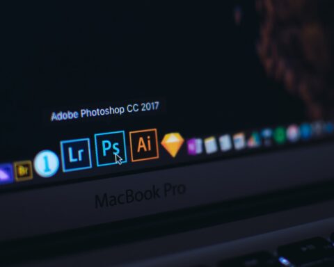 Adobe Apps on mac bar